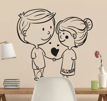 In Love Aufkleber - TenStickers