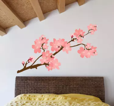 Japanische Kirschblüte Aufkleber - TenStickers