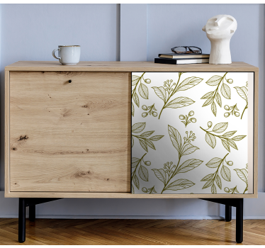 Klebefolie für Möbel Botanisches blattdesign - TenStickers