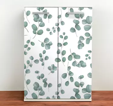 Klebefolie für Möbel Elegantes Blumen Muster - TenStickers
