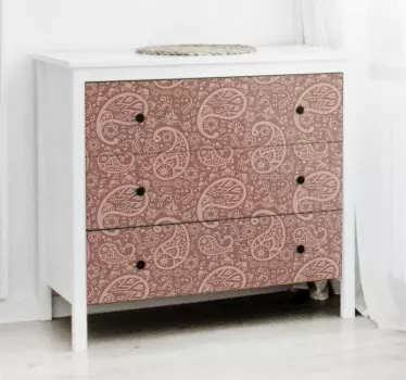 Klebefolie für Möbel Paisley-muster - TenStickers