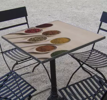 Klebefolie für Möbel Tisch Gastronomie - TenStickers