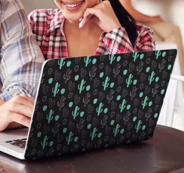 Laptopaufkleber Kaktus - TenStickers
