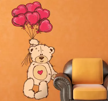 Lieber Teddy Aufkleber - TenStickers