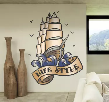 Life style Tattoo Aufkleber - TenStickers