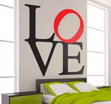 Love Aufkleber - TenStickers