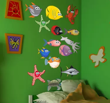 Meerestier Aufkleber - TenStickers