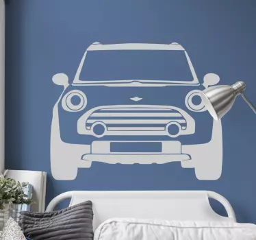 Mini cooper Auto Wandtattoo - TenStickers
