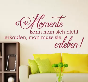 Momente Wandtattoo - TenStickers