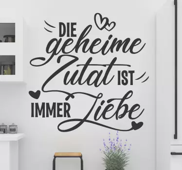 Nimm dir die Zeit Wandtattoo - TenStickers