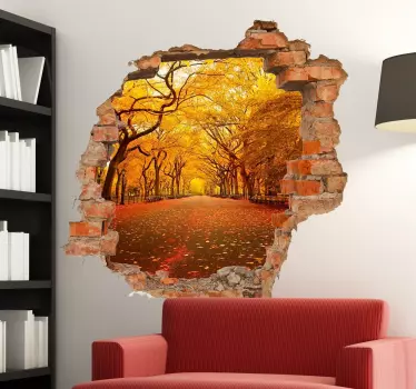 Personalisierbares Wandfoto Wandtattoo Wohnzimmer - TenStickers