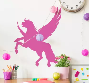 Pferd mit Flügeln Aufkleber - TenStickers