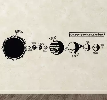 Planeten Aufkleber - TenStickers