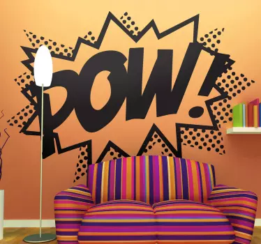 Pow Lichtenstein Aufkleber - TenStickers