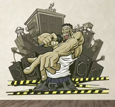 Rapper Aufkleber - TenStickers