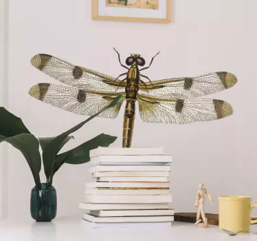 Realistisches Libellen Insekten Wandtattoo - TenStickers