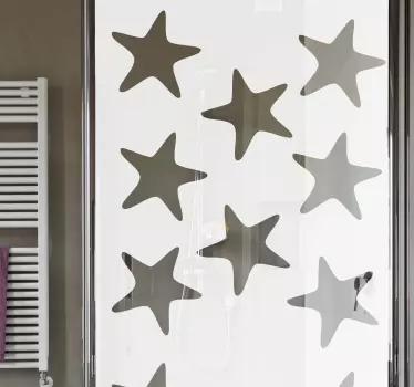 Seesterne Duschaufkleber - TenStickers