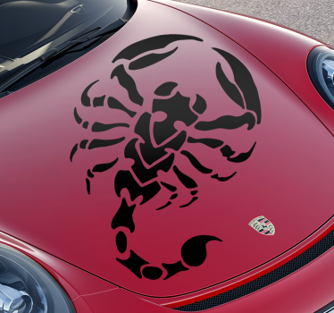 Skorpion Auto Aufkleber - TenStickers