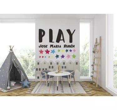 Spielzeug Aufkleber Kinder Play - TenStickers