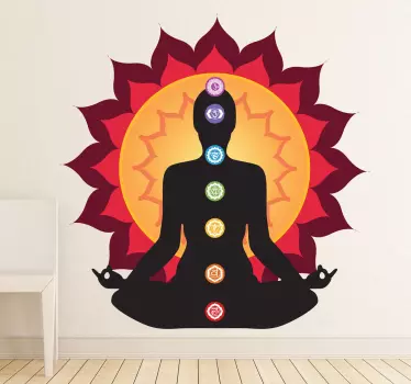 Spirituelles Wandtattoo Chakra - TenStickers