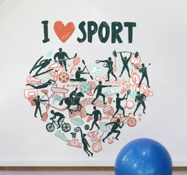 Sticker Olympia Olympische Sportarten - TenStickers