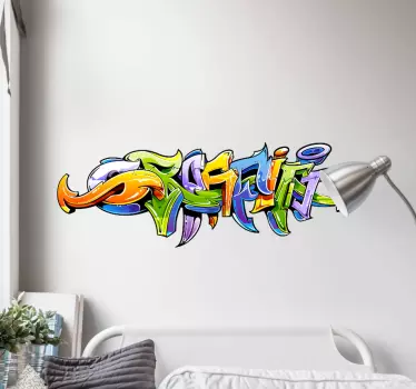 Sticker Set Graffiti mehrfarbig - TenStickers