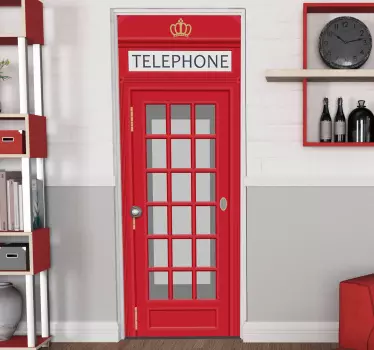 Tür Folie Telefonbox Motiv für Türen - TenStickers