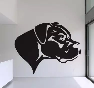 Tier Wandtattoo Hund - TenStickers