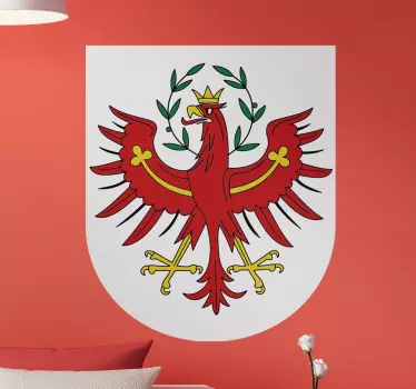 Tirol flagge wappen wandaufkleber - TenStickers