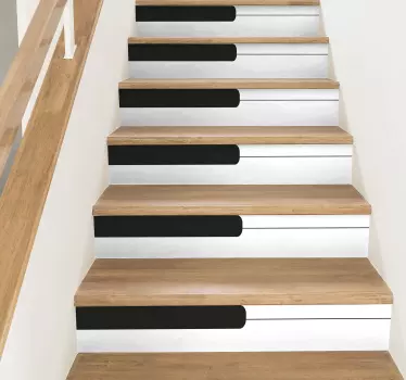 Treppen Klavier Musik Aufkleber - TenStickers