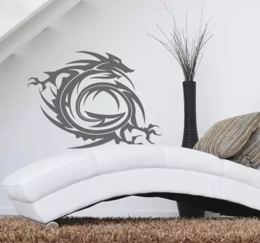 Wandtattoo chinesischer Drache - TenStickers