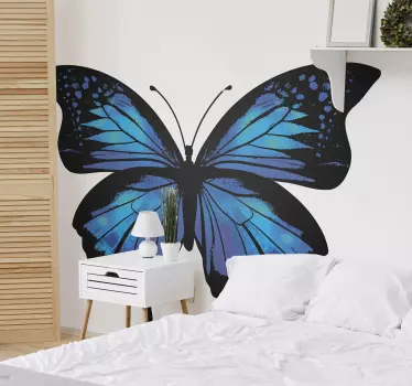 Wandaufkleber Schmetterling Schöne und bunte Schmetterlinge - TenStickers