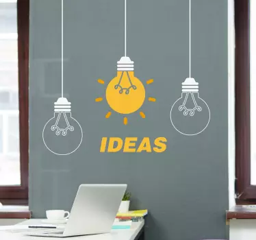 Wandspruch helle ideen konzept - TenStickers