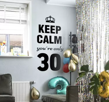 Wandtattoo Alles Gute zum Geburtstag Text - TenStickers