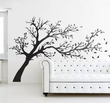 Wandtattoo Baum im Wind - TenStickers