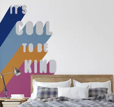 Wandtattoo Be Kind - TenStickers