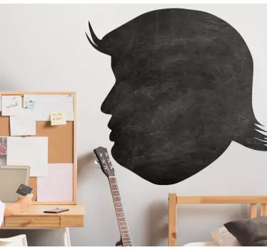 Wandtattoo Donald trump-silhouette - TenStickers