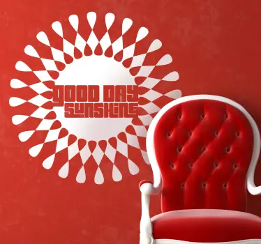 Wandtattoo good day sunshine englisch - TenStickers