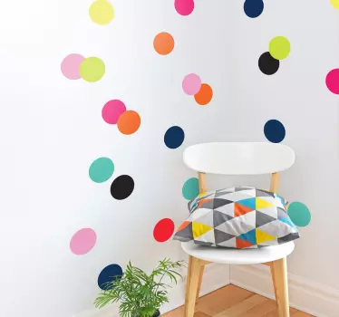 Wandtattoo Kreise - TenStickers