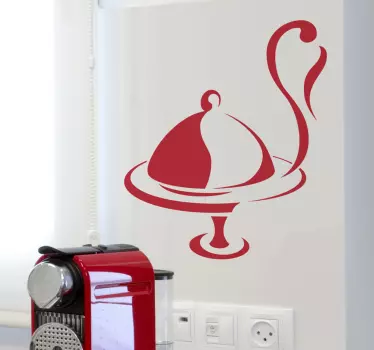 Wandtattoo Küche Menüplatte - TenStickers
