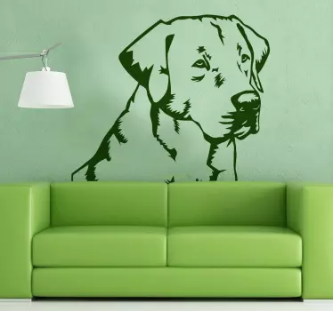 Wandtattoo Labrador Retriever - TenStickers
