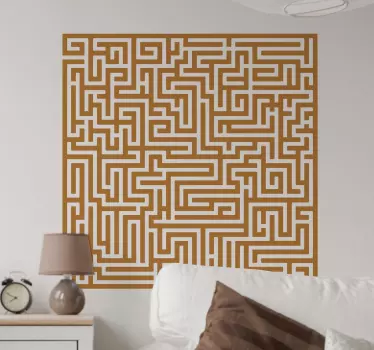 Wandtattoo Labyrinth - TenStickers