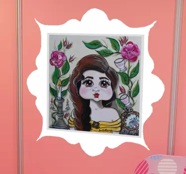 Wandtattoo Märchen Die Schöne und das Biest - TenStickers