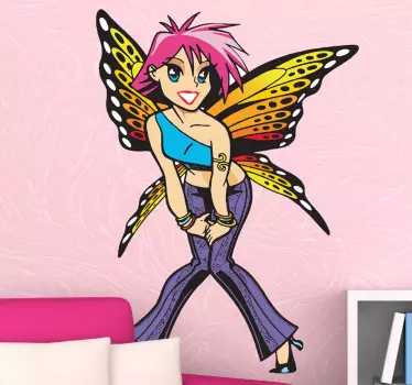 Wandtattoo Rock Elfe - TenStickers