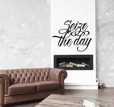 Wandtattoo Seize The Day - TenStickers