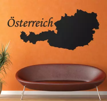 Wandtattoo Silhouette Österreich - TenStickers