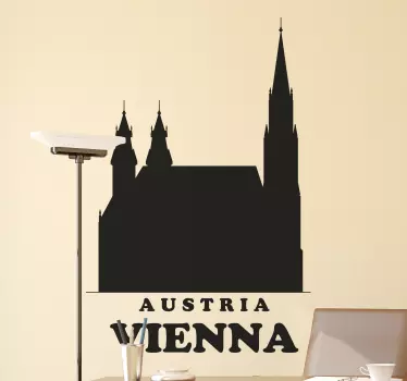 Wandtattoo Stephansdom wien - TenStickers