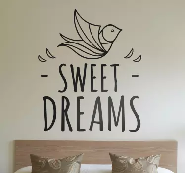 Wandtattoo Sweet Dreams - TenStickers