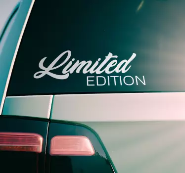 Wandtattoo Text Limited Edition - TenStickers