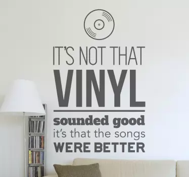 Wandtattoo Vinyl - TenStickers